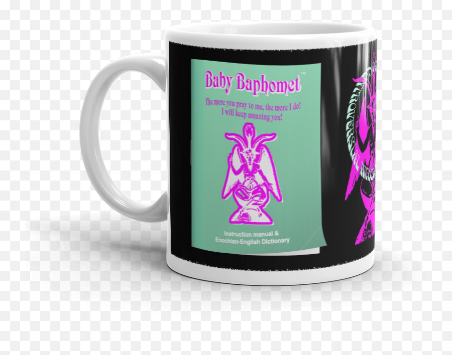 Baby Baphomet Mug Full Size Png Download Seekpng - Keep Damon I Ll Take Klaus Logo,Baphomet Png