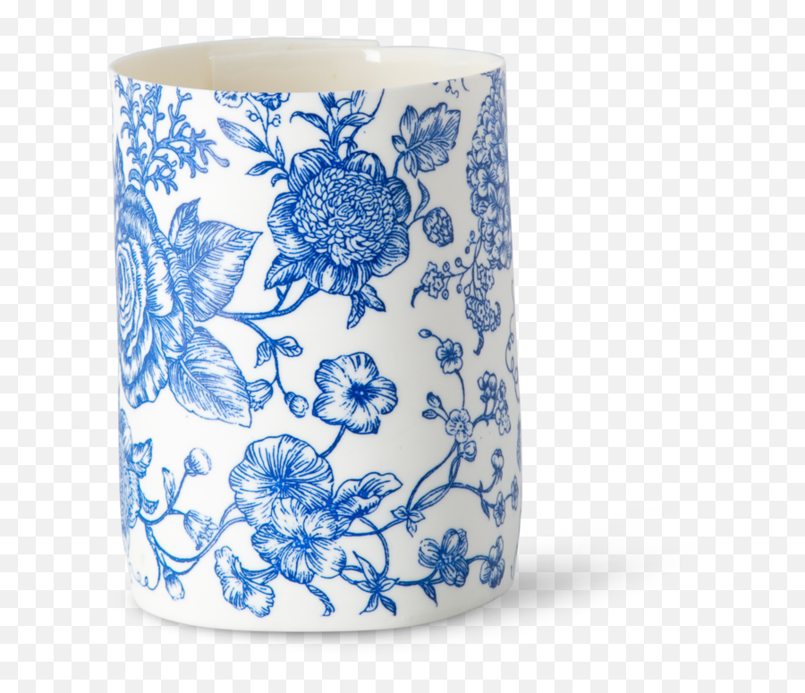 Illuminator Vase Short Rose Tattoo - Blue And White Porcelain Png,Rose Tattoo Png