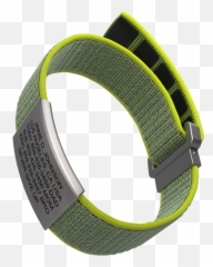 Wrist Id Bracelet Nylon Silicone Bracelets Road - Road Id Official The Stretch 13mm Wide png