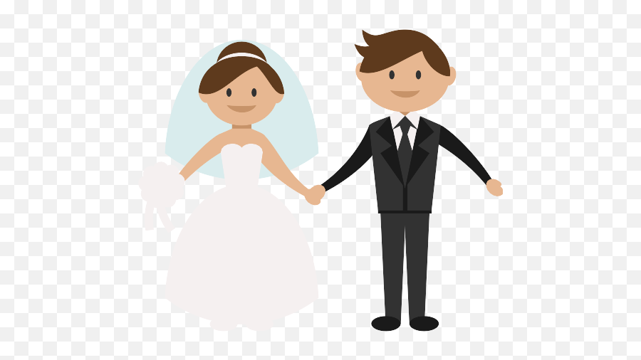 Wedding Couple Png Icon - Marriage Cartoon Png,Married Couple Png