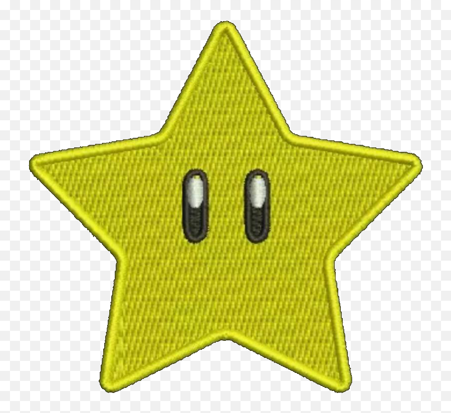 Mario Star Power - Up Ironon Patch Dot Png,Super Mario Mushroom Icon