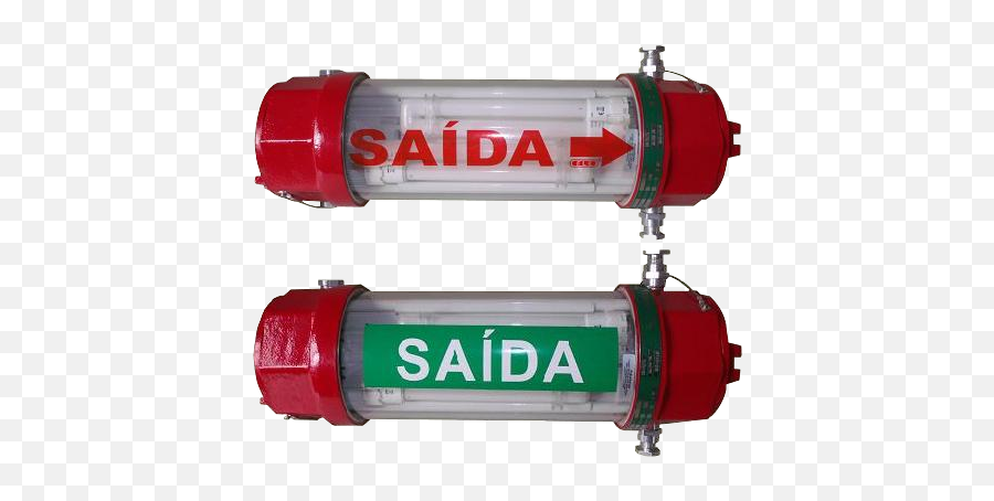 Luminárias Emergência Ex Alarmes Tucano - Cylinder Png,Saida De Emergencia Icon Png