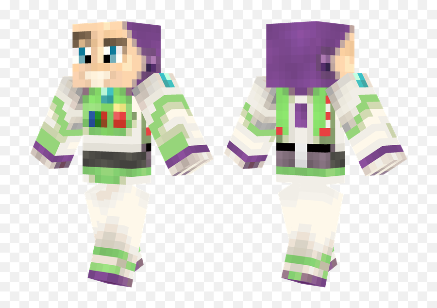 Buzz Lightyear Minecraft Skins - Skin For Minecraft Toy Story Png,Buzz Lightyear Transparent