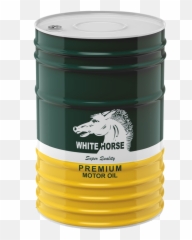 Engine Oil 208 Liters Horse Oils Png White