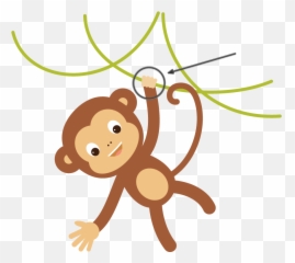 How To Create Hanging Monkey Illustration Adobe Illustrator Png