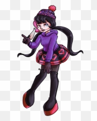 Nina The Killer Winter Clothes Speedpaint Prinxen - Creepypasta The Fanart png