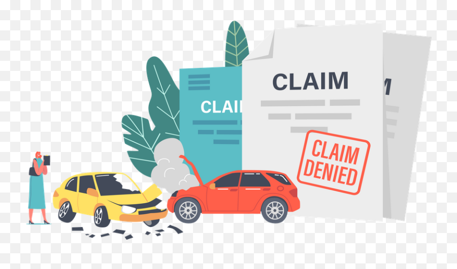 Best Premium Car Insurance Claim Illustration Download In - Claim Denied Vector Png,Claim Icon