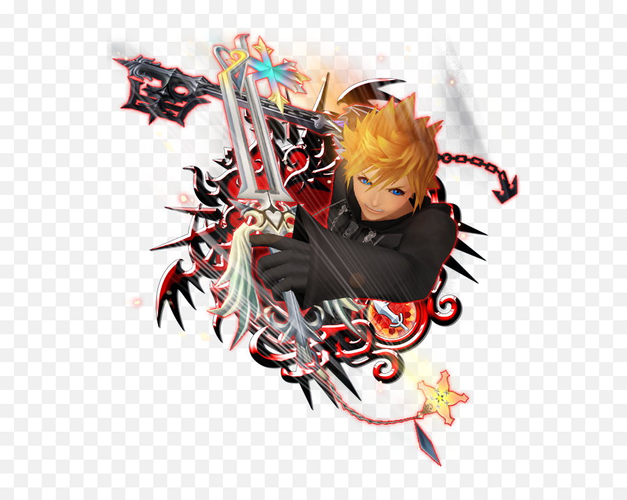 Khu - Kh Sora Dual Wield Png,Roxas Icon