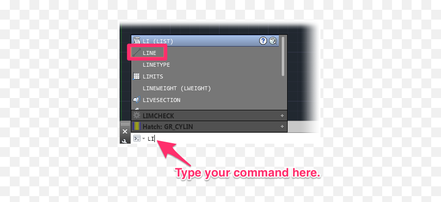 The Autocad Command Line - Command Line Bar Png,Autocad 2015 Icon