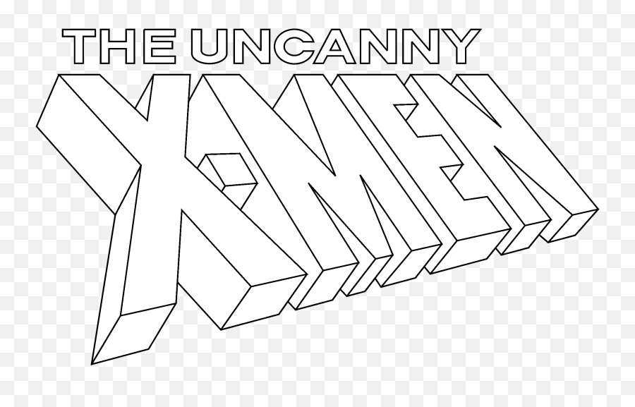 The Uncanny X Men Logo Png Transparent - Sketch,X Men Logo Png