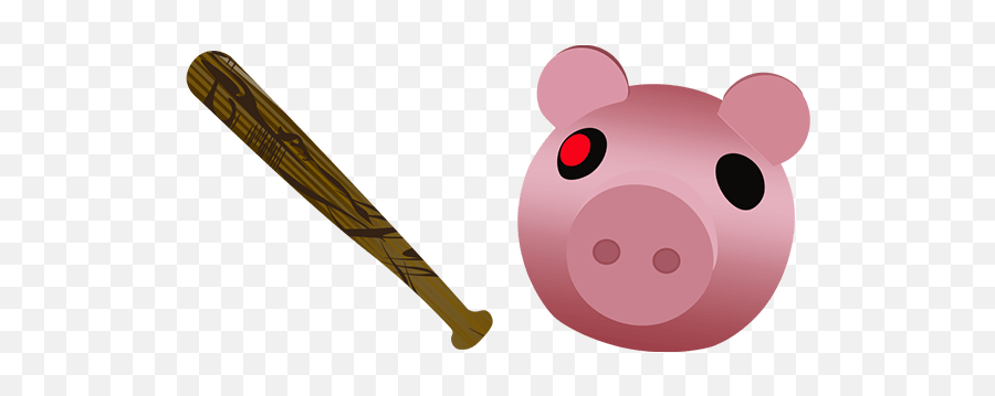 Roblox Piggy Cursor - Cool Roblox Cursor Sweezy Custom Cursors Baseball Bat Png,Roblox App Icon