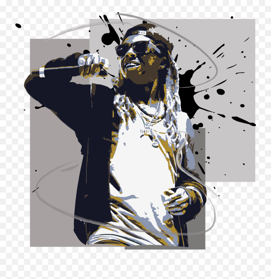 16 For U002716 The Musicians We Talked About All Year - Illustration Png,Lil Wayne Png