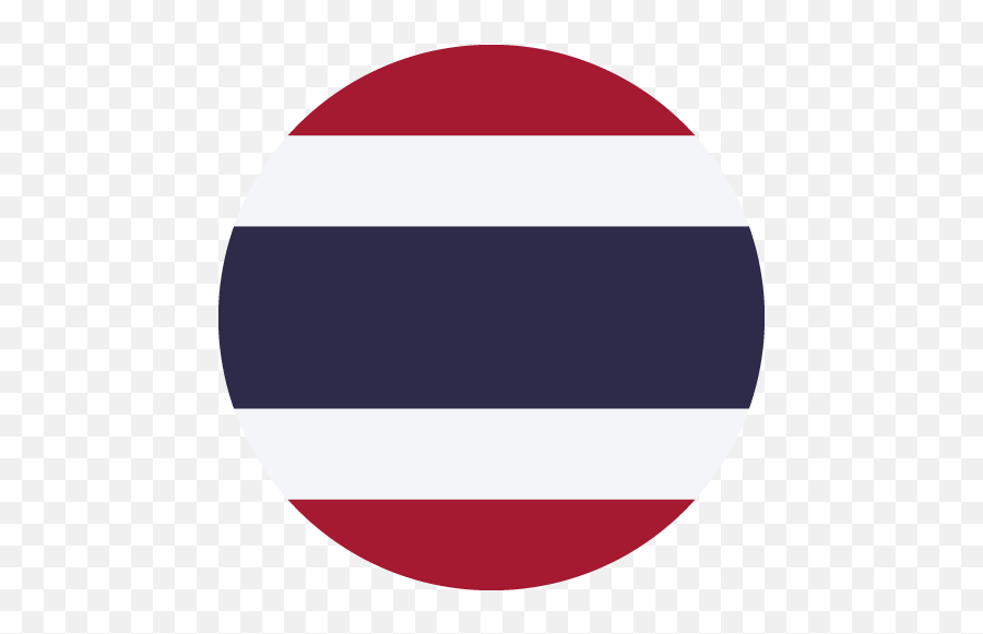 Vector Flag Of Thailand - Icon Thailand Flag Png,Circle Vector Png