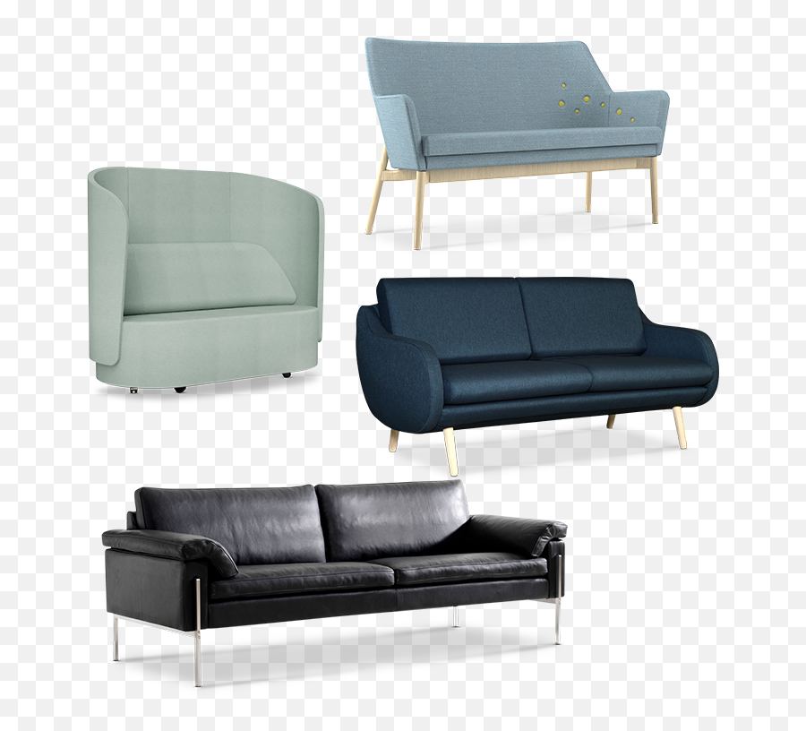 Skipper Furniture Scandinavian Design Craft - Sofa Læder Pris Png,Sofa Transparent