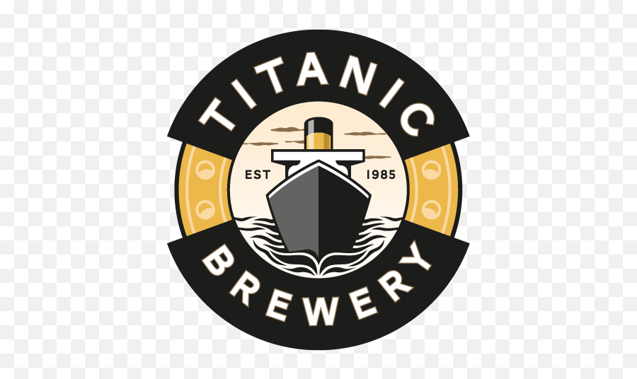 Logo Design Ad Profile Works - Titanic Brewery Logo Png,Titanic Logo