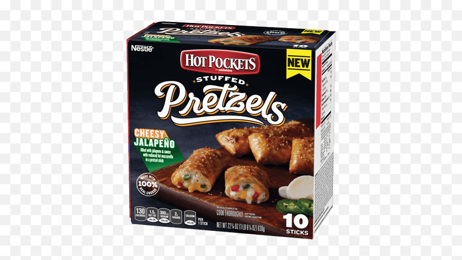 Cheesy Jalapeño Stuffed Pretzel Png Hot Pocket