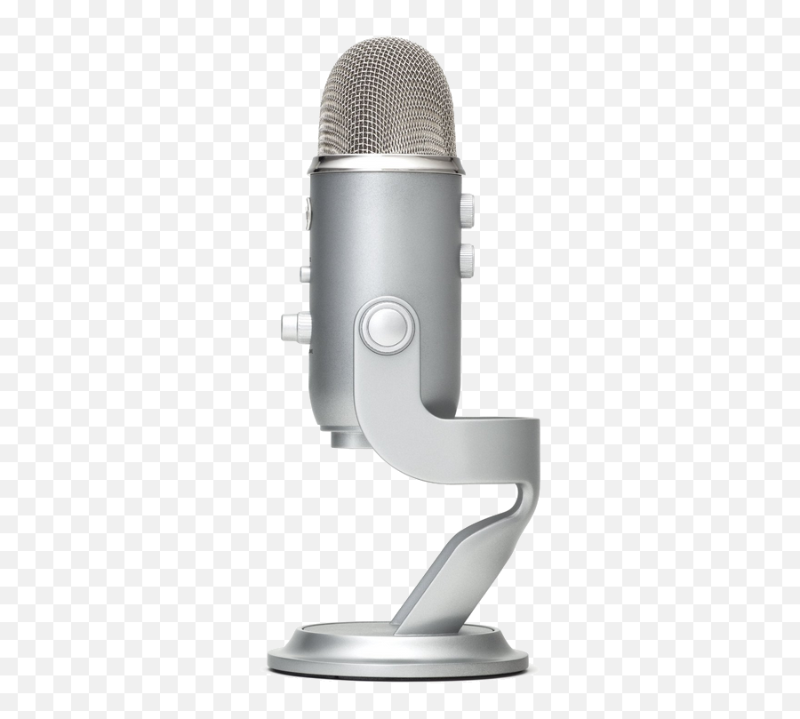 Blue Microphones Yeti Usb Microphone - Silver Shunn Achala Serial Number On A Blue Yeti Png,Microphone Transparent Background