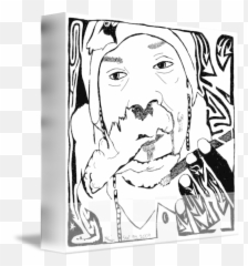 Cordazar Calvin Broadus Aka Snoop Dog By Yonatan Frimer - Illustration Png,Snoop Dog Png