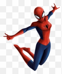 Spider - Girl Cartoon Png Clipart Full Size Ultimate Man