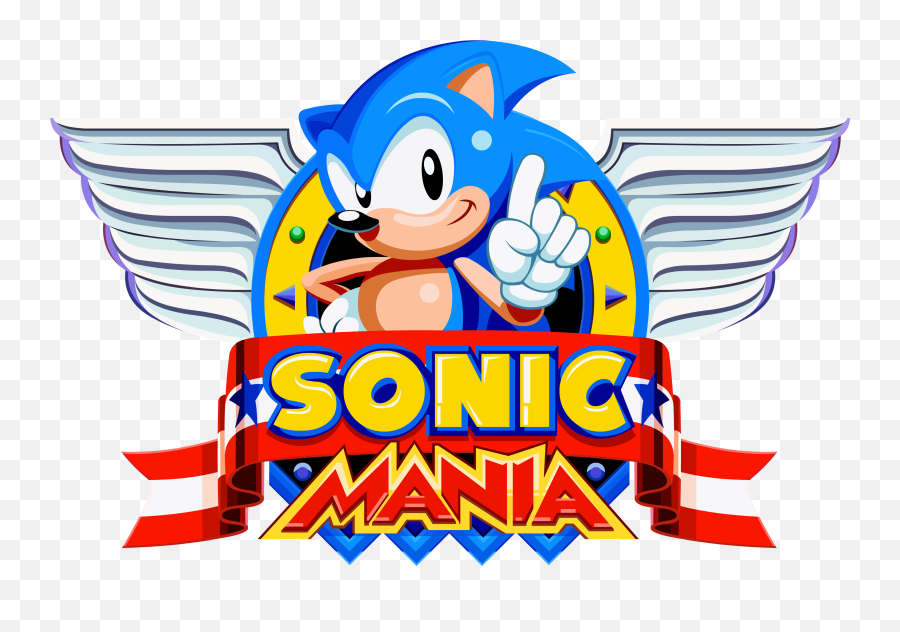 Logo For Sonic Mania - Sonic Png,Sonic 1 Logo