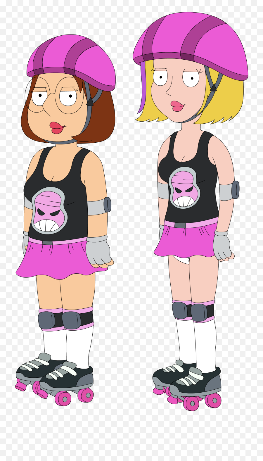 Meg Griffin Stewie Fan Art Roller Derby - Others Png Family Guy Roller Derby,Stewie Griffin Png