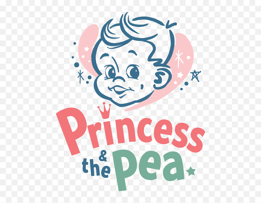 Princess U0026 The Pea Logo - Kyle Loranger Design Illustration Png,Princess Logo