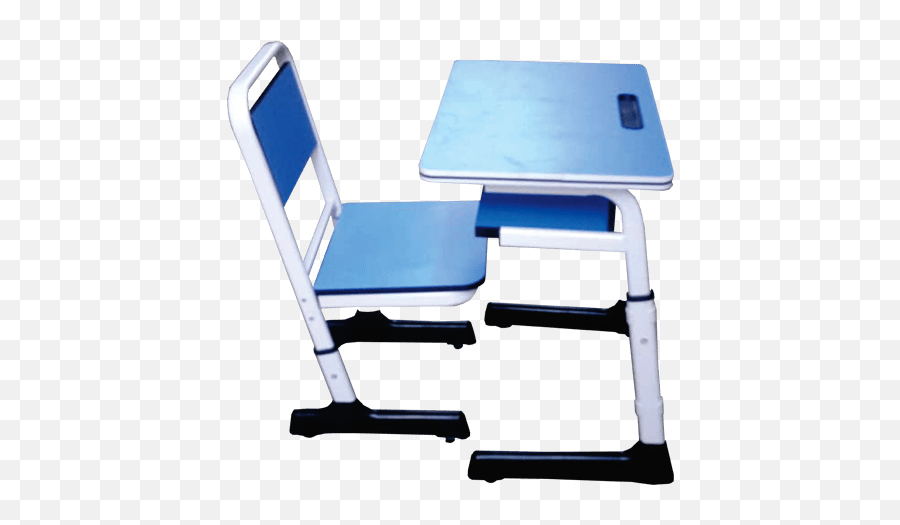 Modern School Desk - Blue Chair Png,School Desk Png