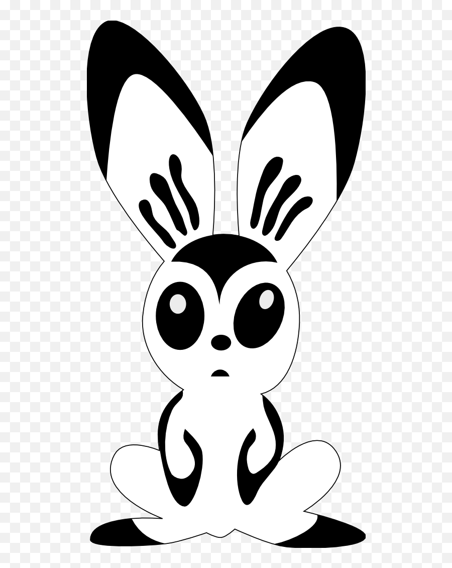 Download Clip Art Rabbit - Black And White Easter Bunny Clipart Images Black And White Png,White Bunny Png
