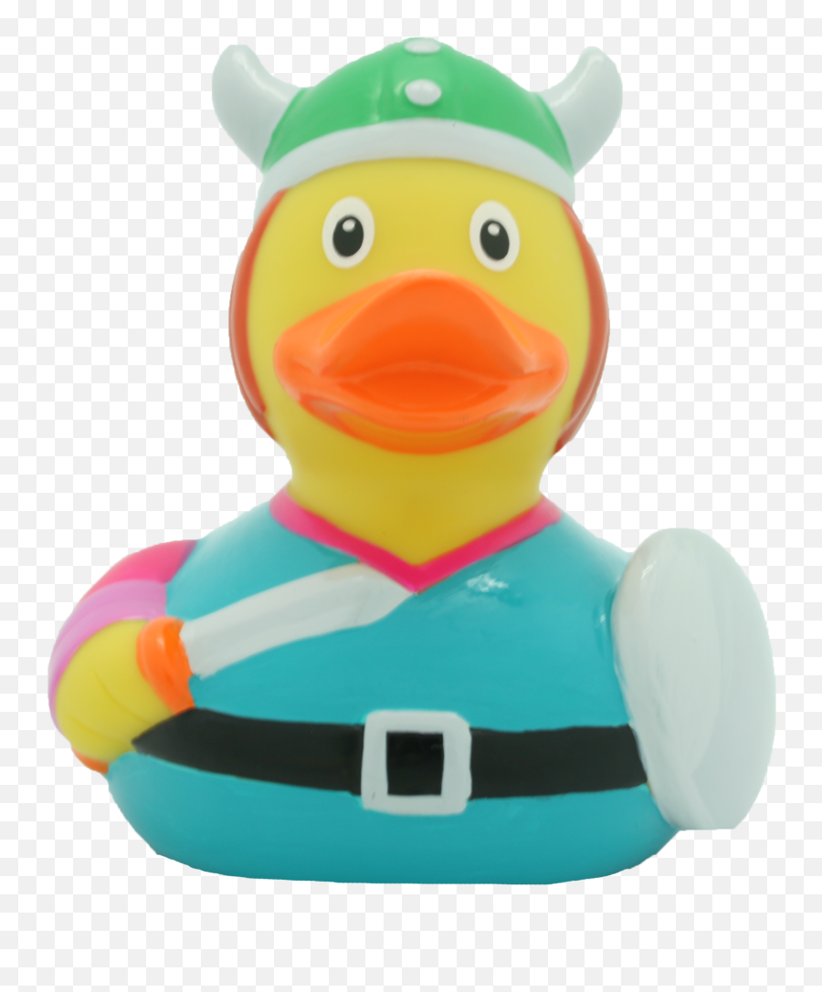 Wikingerin Rubber Duck Badeente - Duck With Sword Png,Rubber Duck Transparent