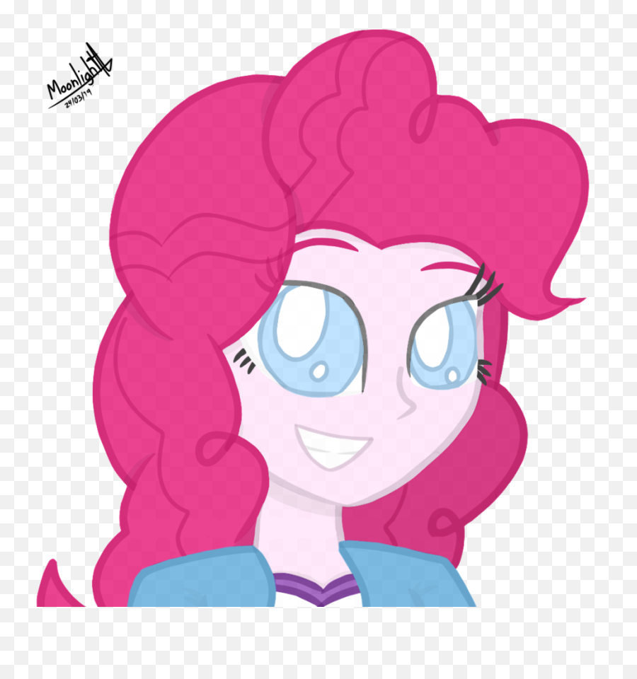 Pinkie Pie Eg Moonlight Ambient - Illustrations Art Street Cartoon Png,Pinkie Pie Transparent