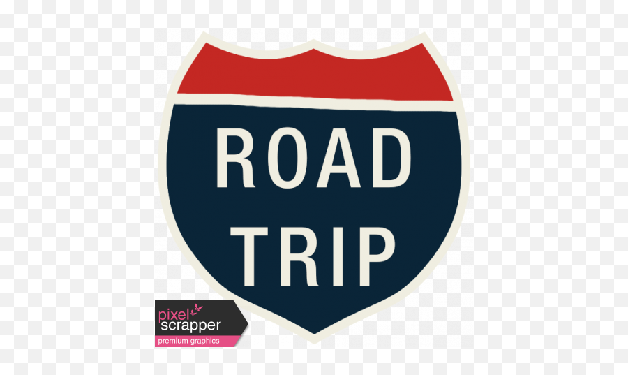 Road Trip - Interstate Road Trip Sticker Graphic By Marisa Road Trip Interstate Sign Png,Highway Sign Png