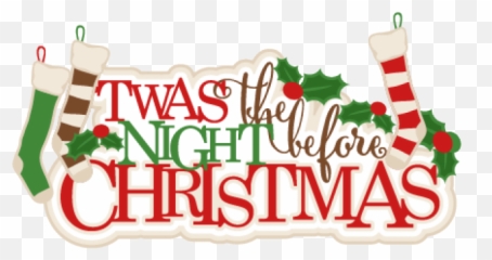 Night Clipart Christmas Eve - Art png