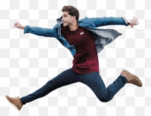 Someone Jumping - Person Png Transparent