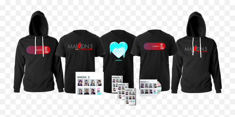 Grand Prize Bundle From Maroon 5 - Hoodie Png,Red Pill Png