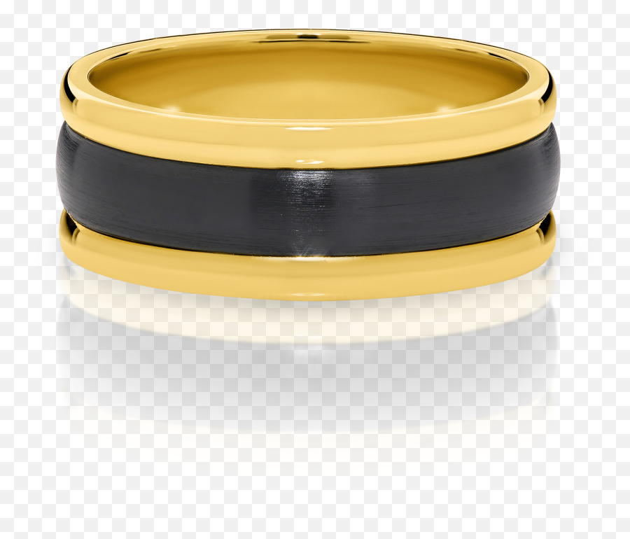 Zirconium And Gold Wedding Ring - Bangle Png,Wedding Ring Png