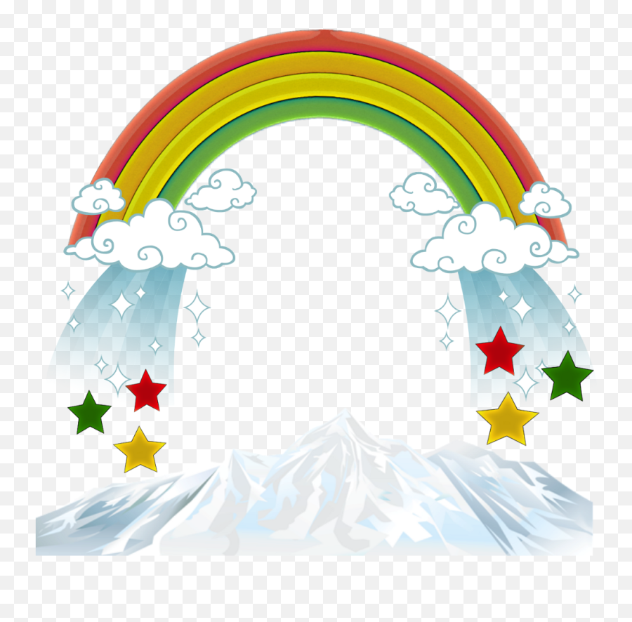 Clouds Arcenciel Rainbow Montain - Best Labor Day Sales Gif Png,Rainbow Border Png