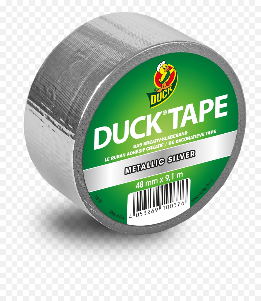 Duck Tape Metalic Silver - Label Png,Duck Tape Png