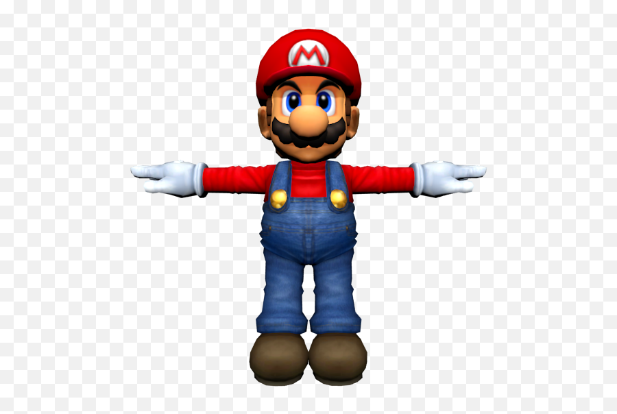 Gamecube - Transparent T Pose Mario Png,Super Smash Bros Png