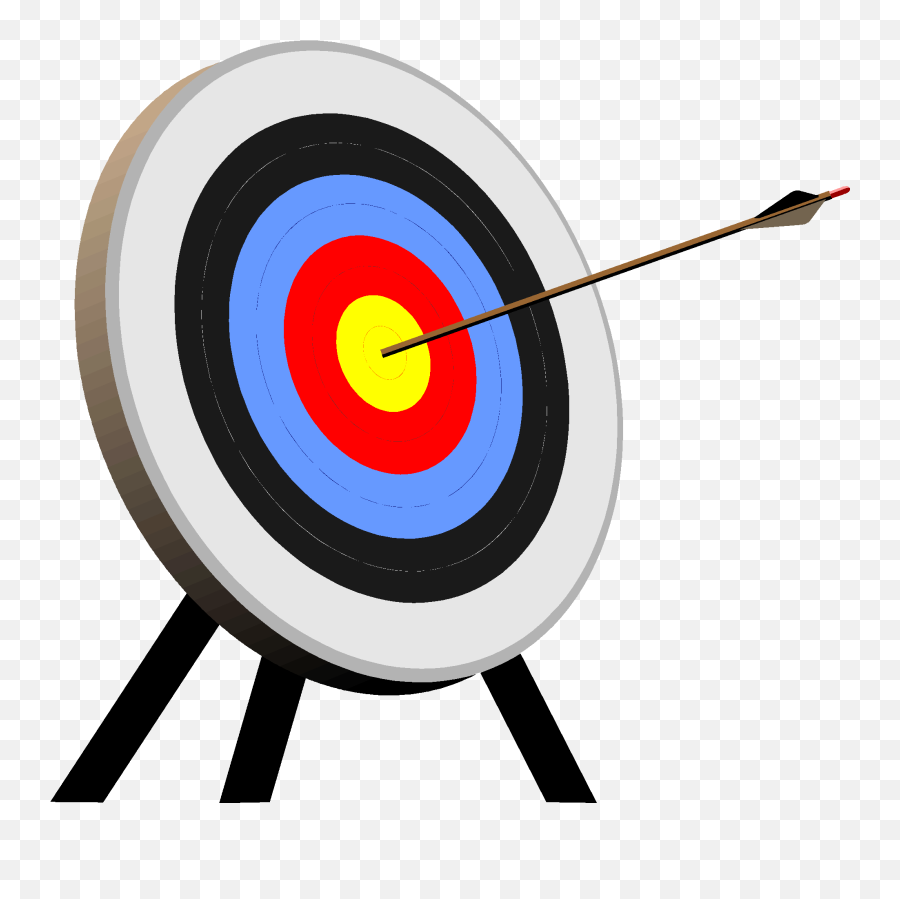 Library Of Archery Bullseye Svg Transparent Png - Clip Art Archery Target,Bullseye Png