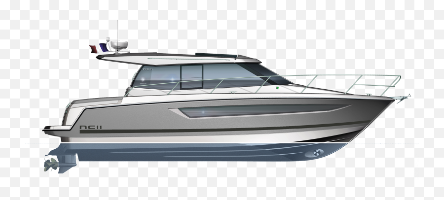 Yacht Png Speed Boat - Jeanneau Leader 8,Yacht Png