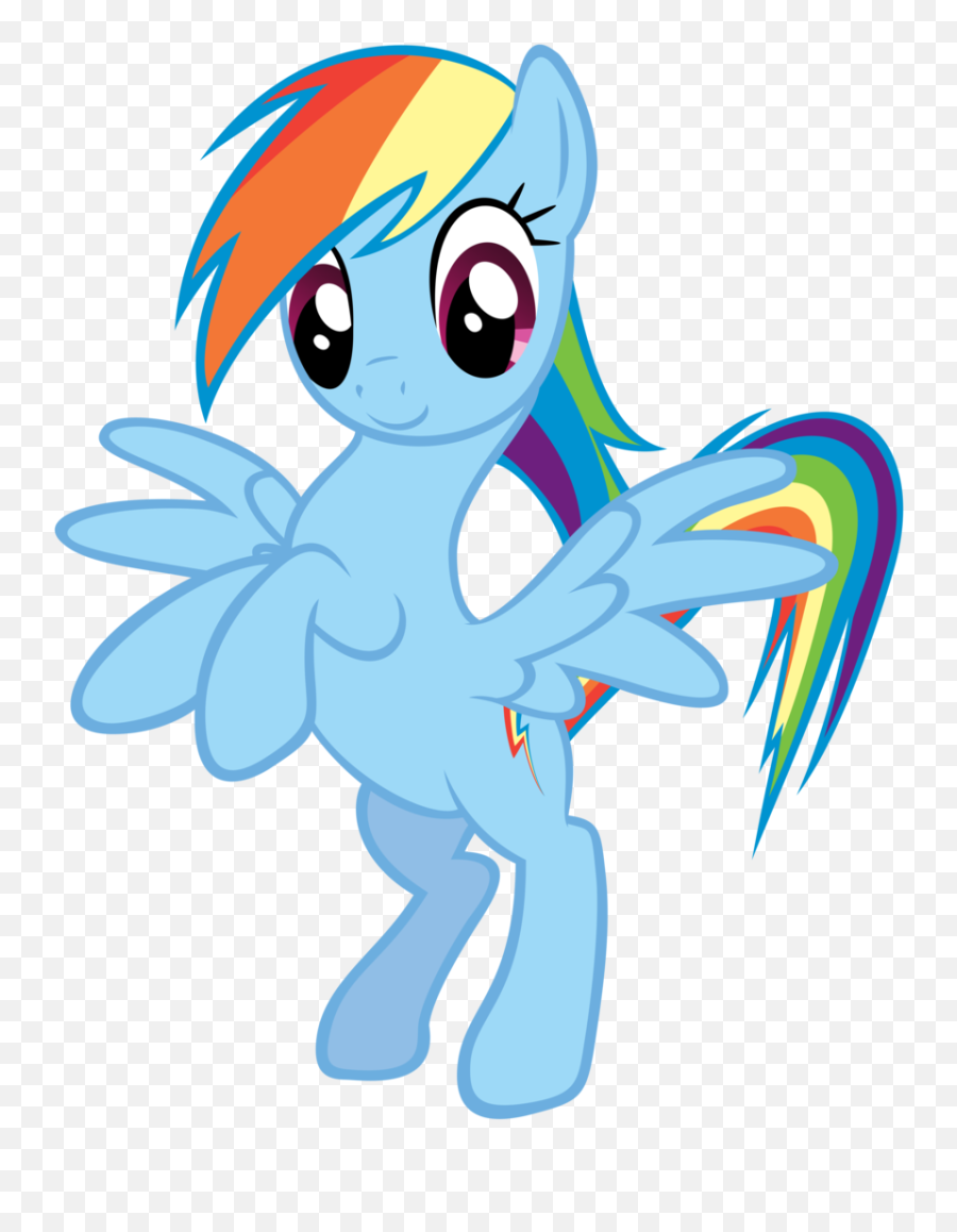 Rainbow Dash - Rainbow Dash My Little Pony Characters Png,Rainbow Dash Png