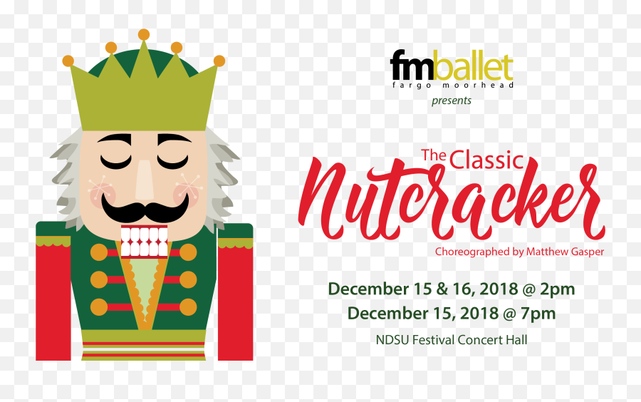 Ballet Presents The Classic Nutcracker - Clip Art Png,Nutcracker Png