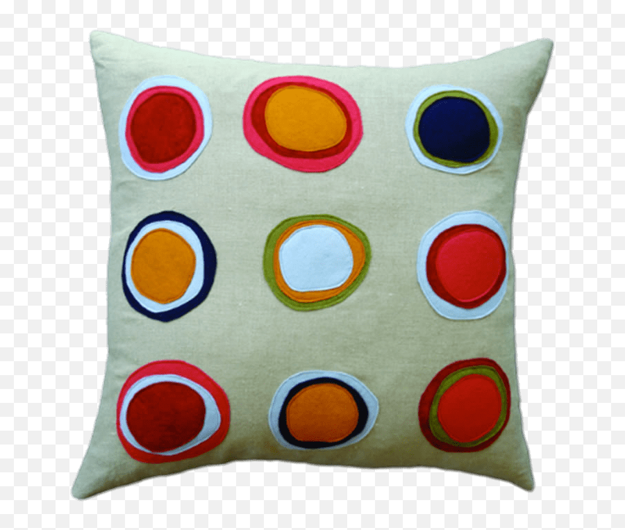 Pillow With Dots Transparent Png - Pillow,Pillow Transparent Background