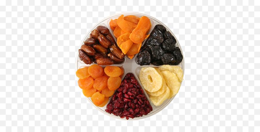 6 Section Dried Fruit Platter - Dried Fruit Png,Fruits Transparent