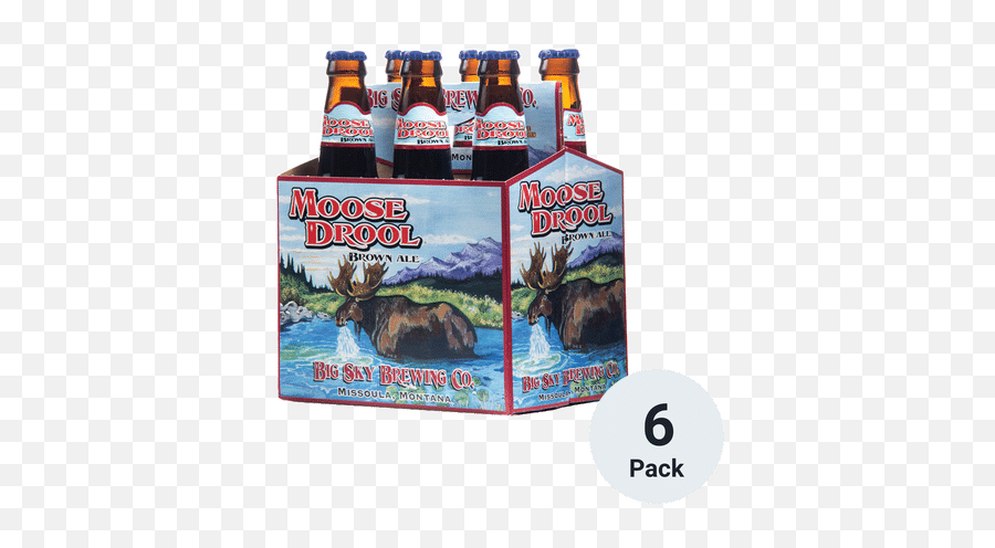 Big Sky Moose Drool Brown Ale - Big Sky Moose Drool Brown Ale Png,Drool Png