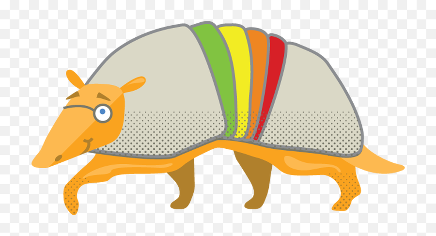 Download Armadillo Clipart Colorful - Tapir Full Size Png Portable Network Graphics,Armadillo Png