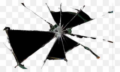 Computer Monitors Clip Art Broken Glass - Transparent Screen Crack png