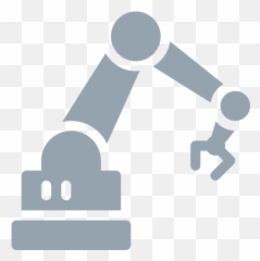 Robot Icon Png - Controlling And Supervising Robotic Arm Industrial Iot Icon Png