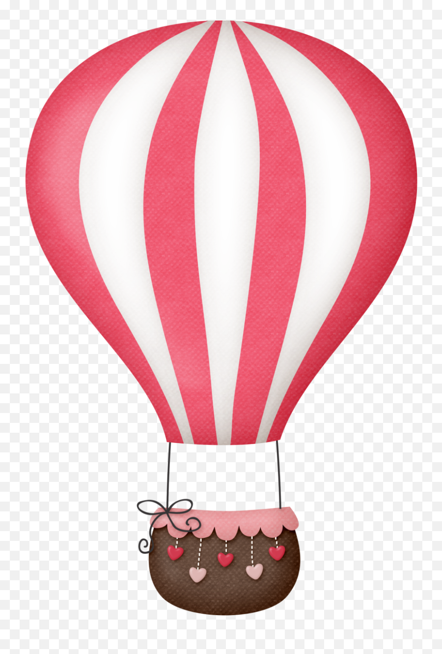 Hot Air Balloon Baby Pink - Hot Air Balloon Clip Art Png,Hot Air Balloon Transparent