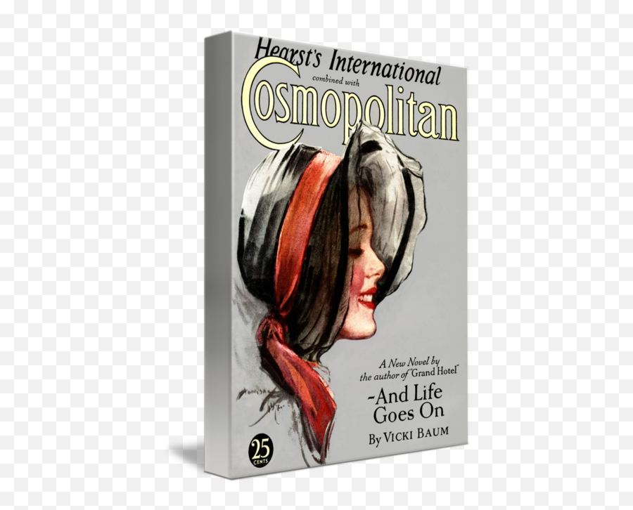 Vintage Cosmopolitan Magazine Cover Art - Hair Design Png,Cosmopolitan Magazine Logo